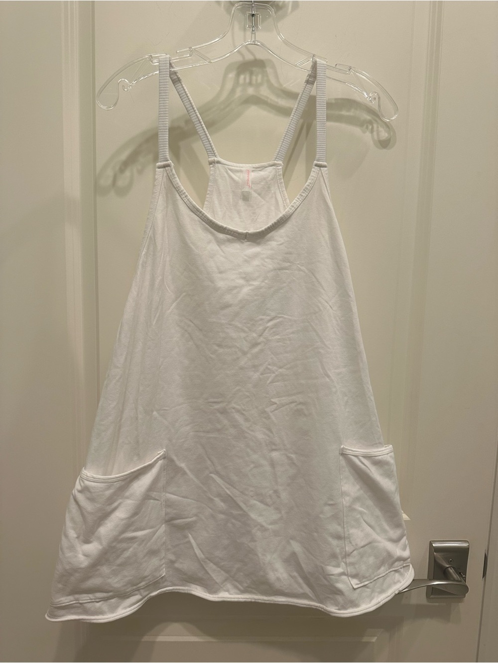 Free People Movement White Hot Shot Mini Dress Small S